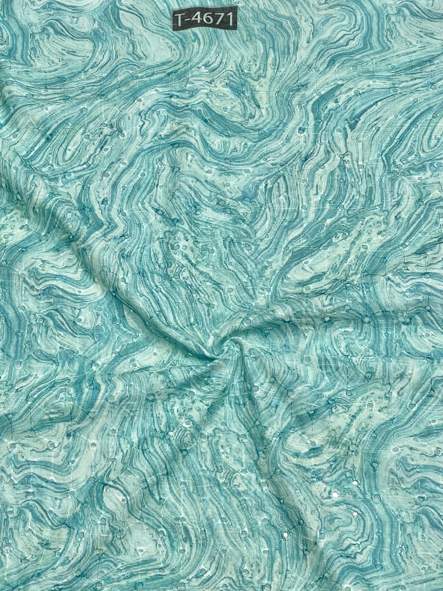 COTTON HAKOBA MARBLE PRINTS