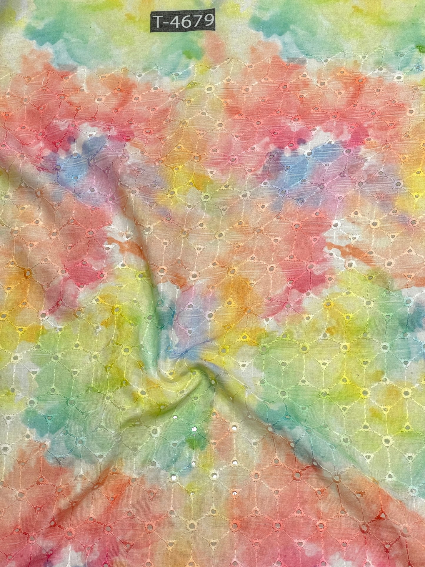 COTTON HAKOBA MARBLE PRINTS