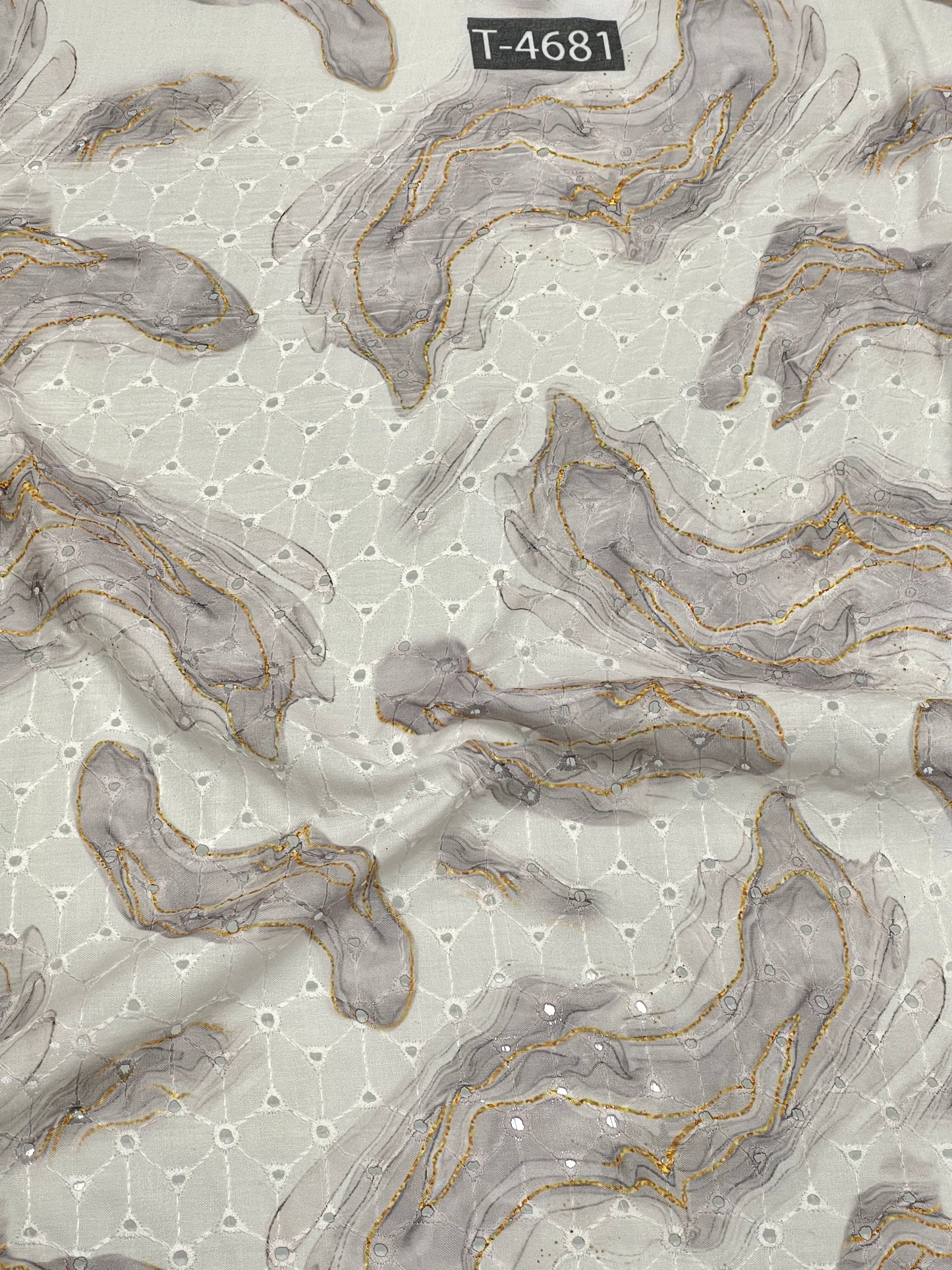 COTTON HAKOBA MARBLE PRINTS