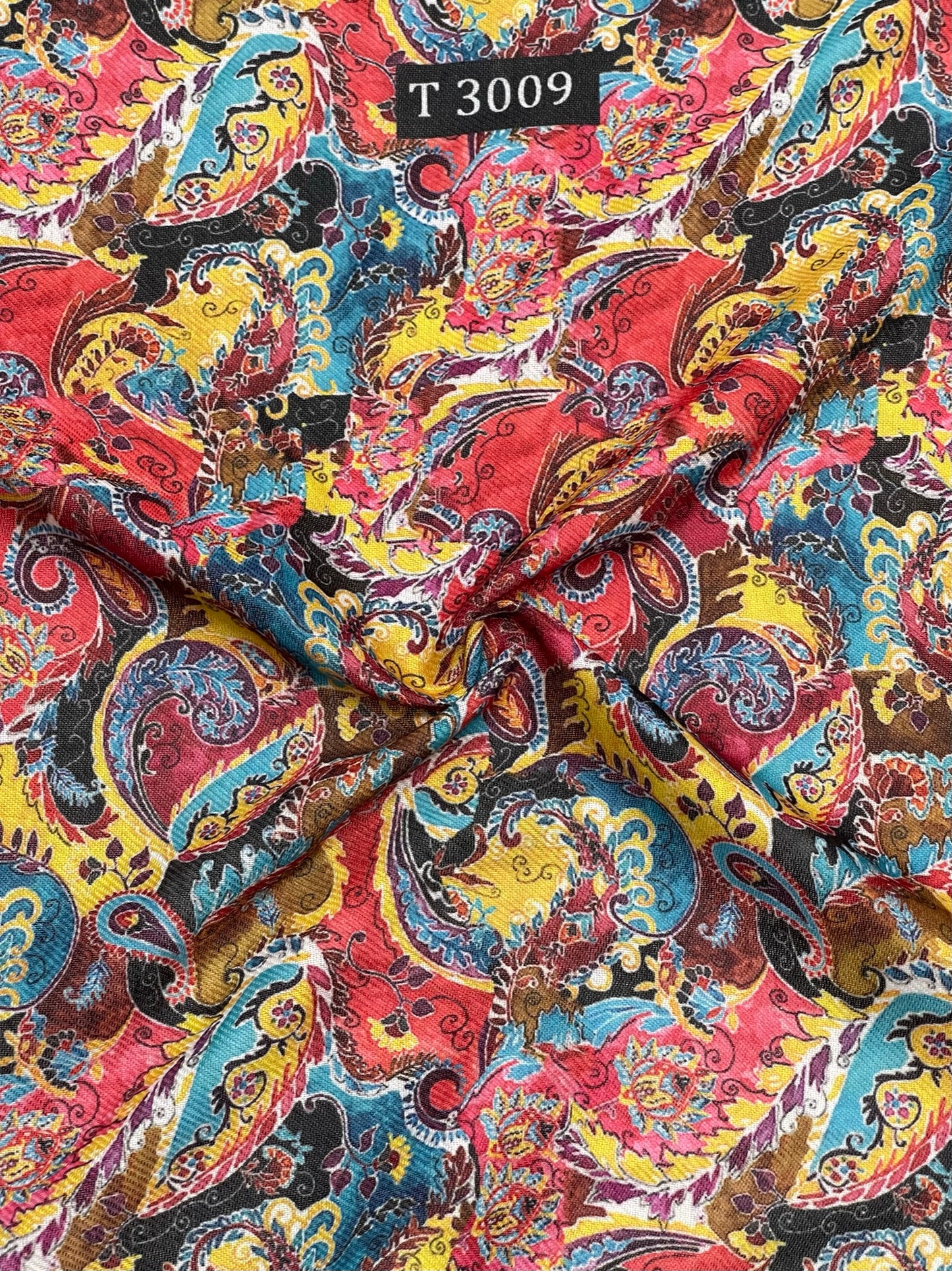 Pashmina Paisley Print