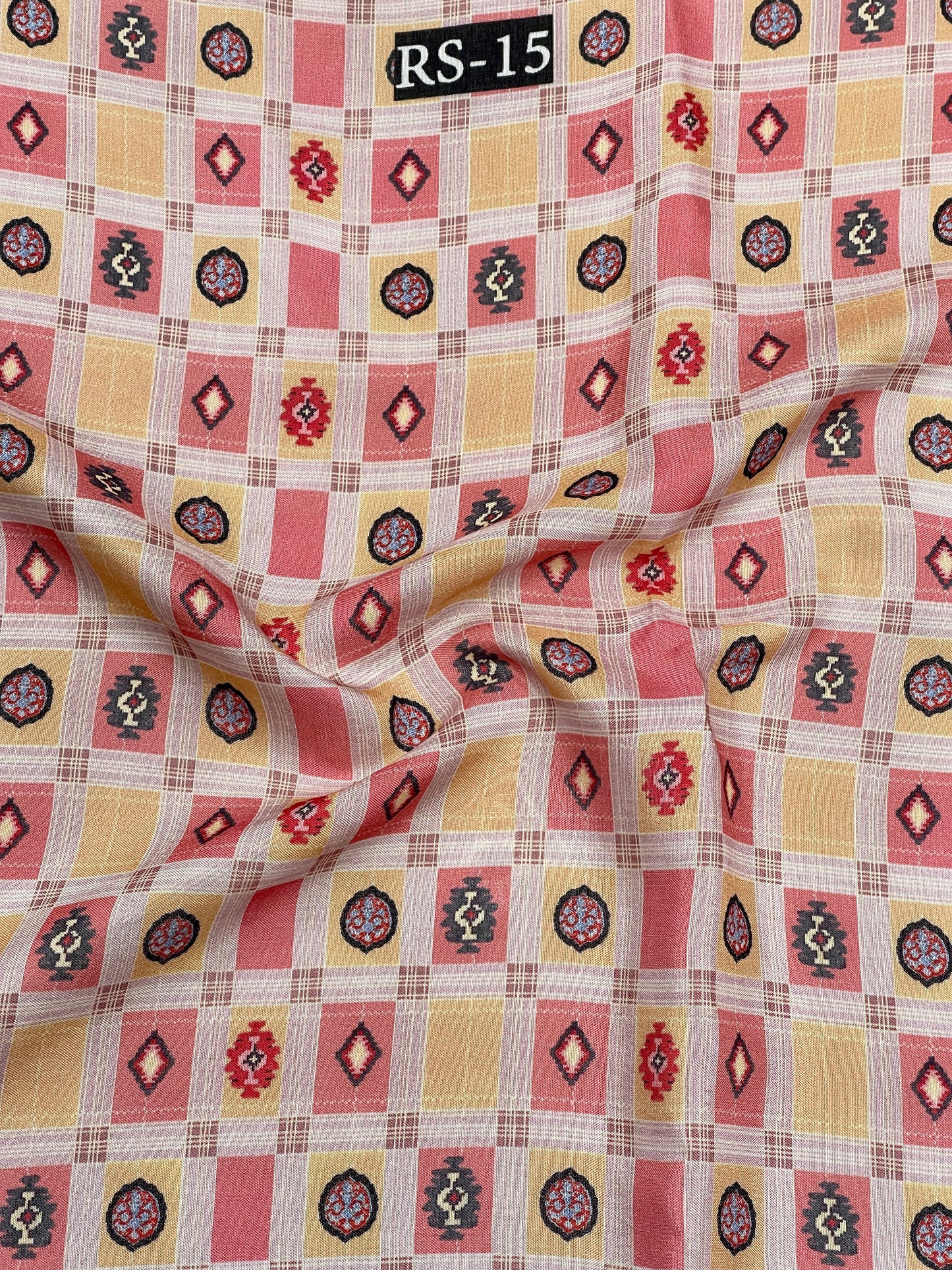 Ethnic Print On Pure Viscose Muslin