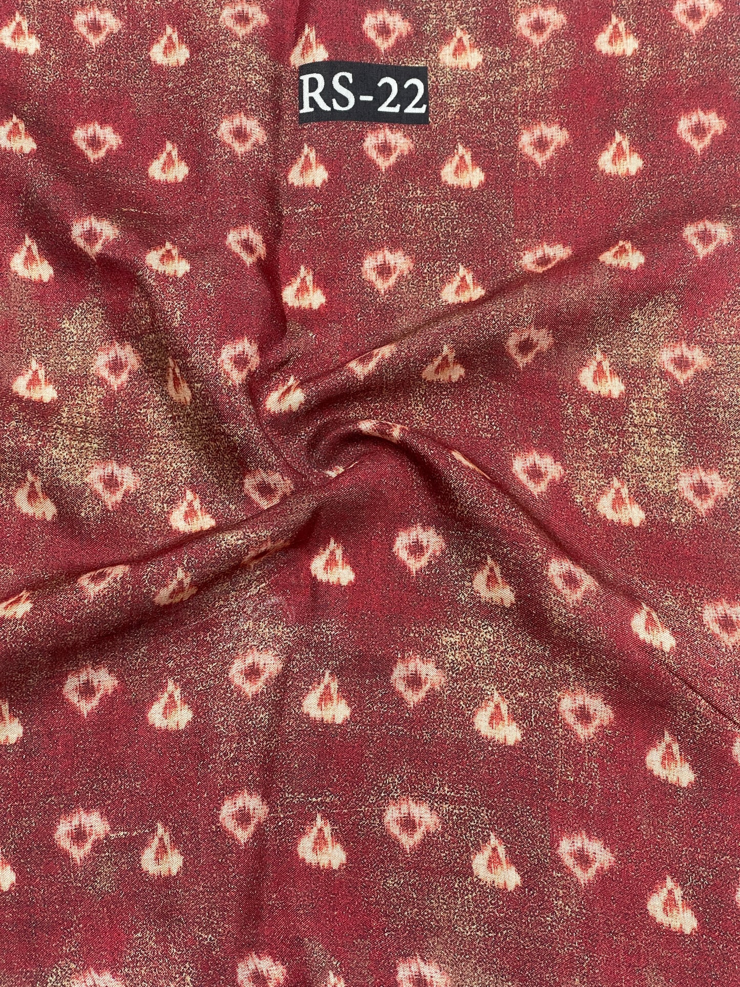 Ethnic Print On Pure Viscose Muslin