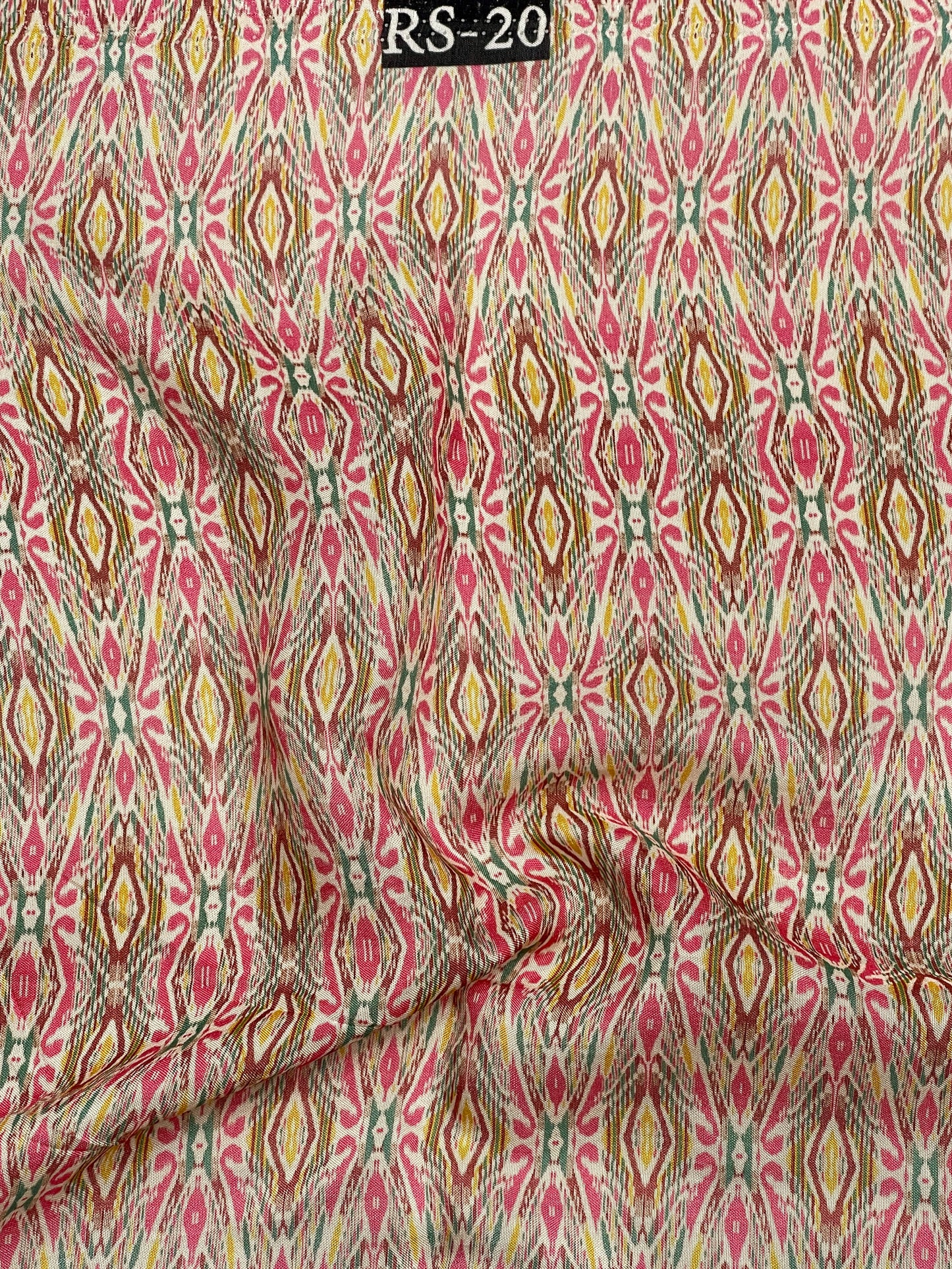 Ethnic Print On Pure Viscose Muslin