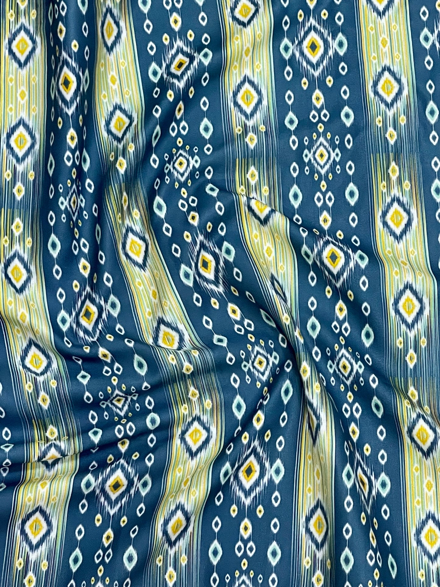 Rayon Abstract Mix Print