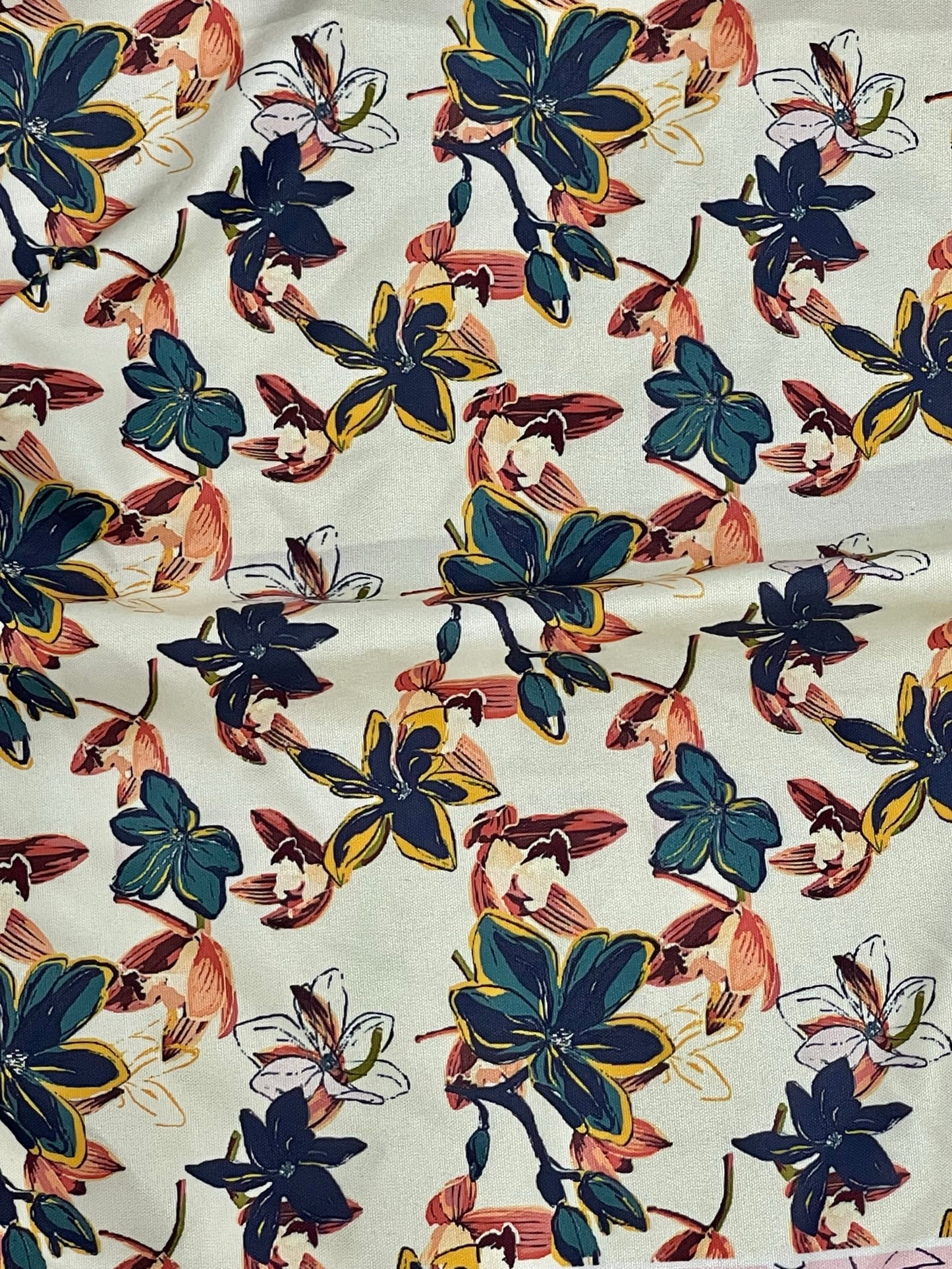 Rayon Mixed Print