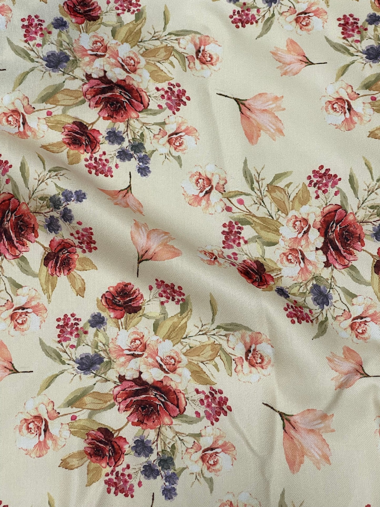 Rayon Mix Floral Print