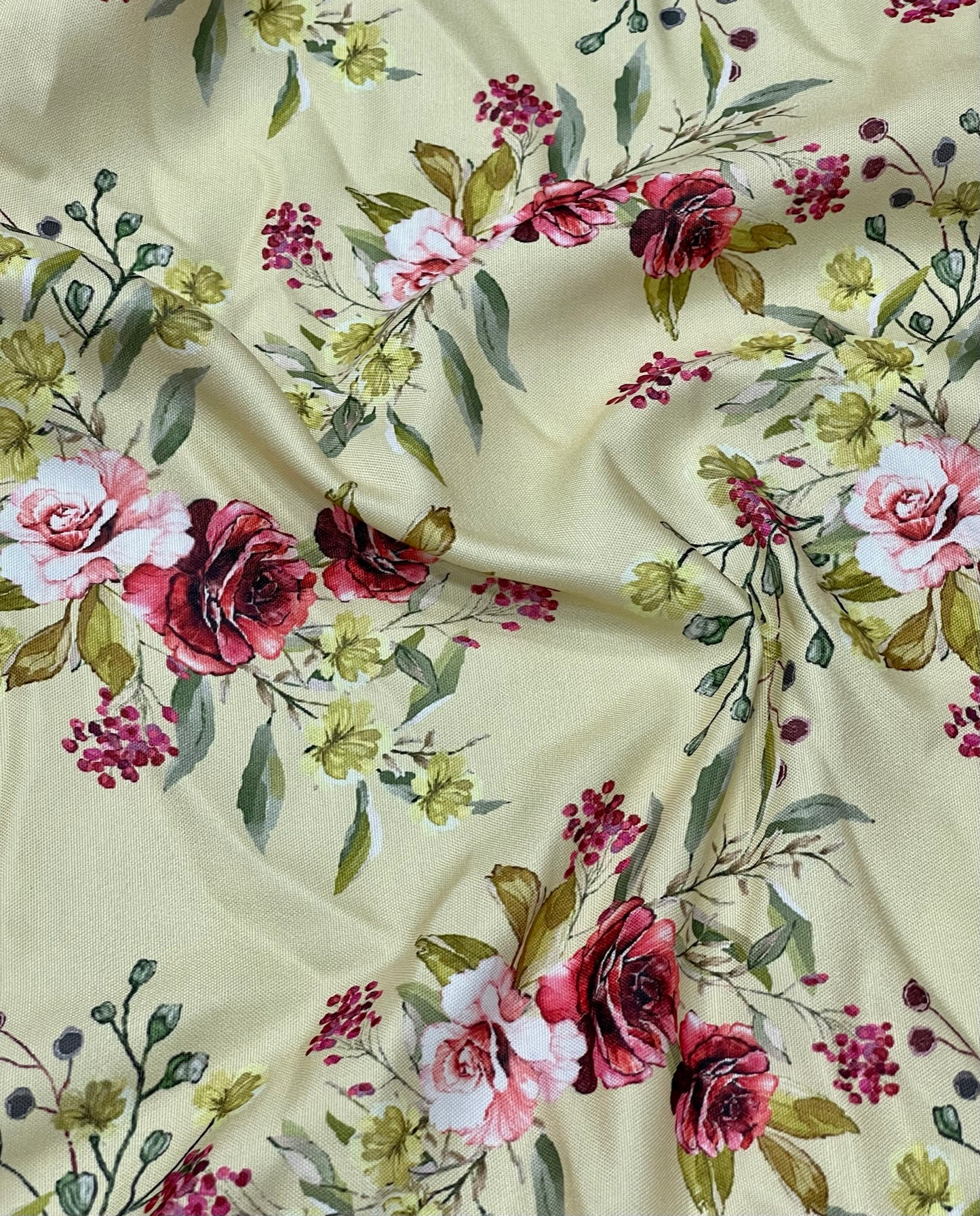 Rayon Mix Floral Print