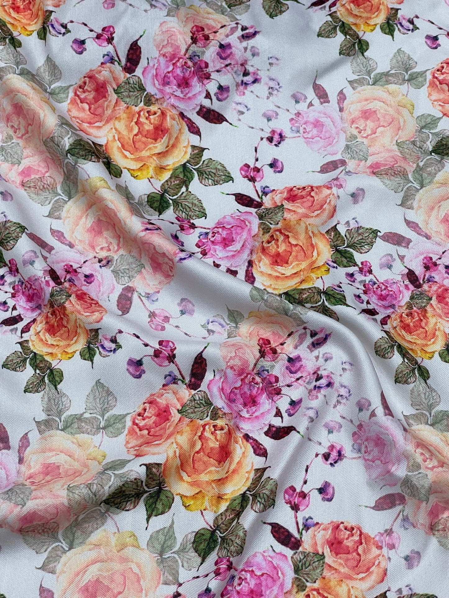 Rayon Mix Floral Print