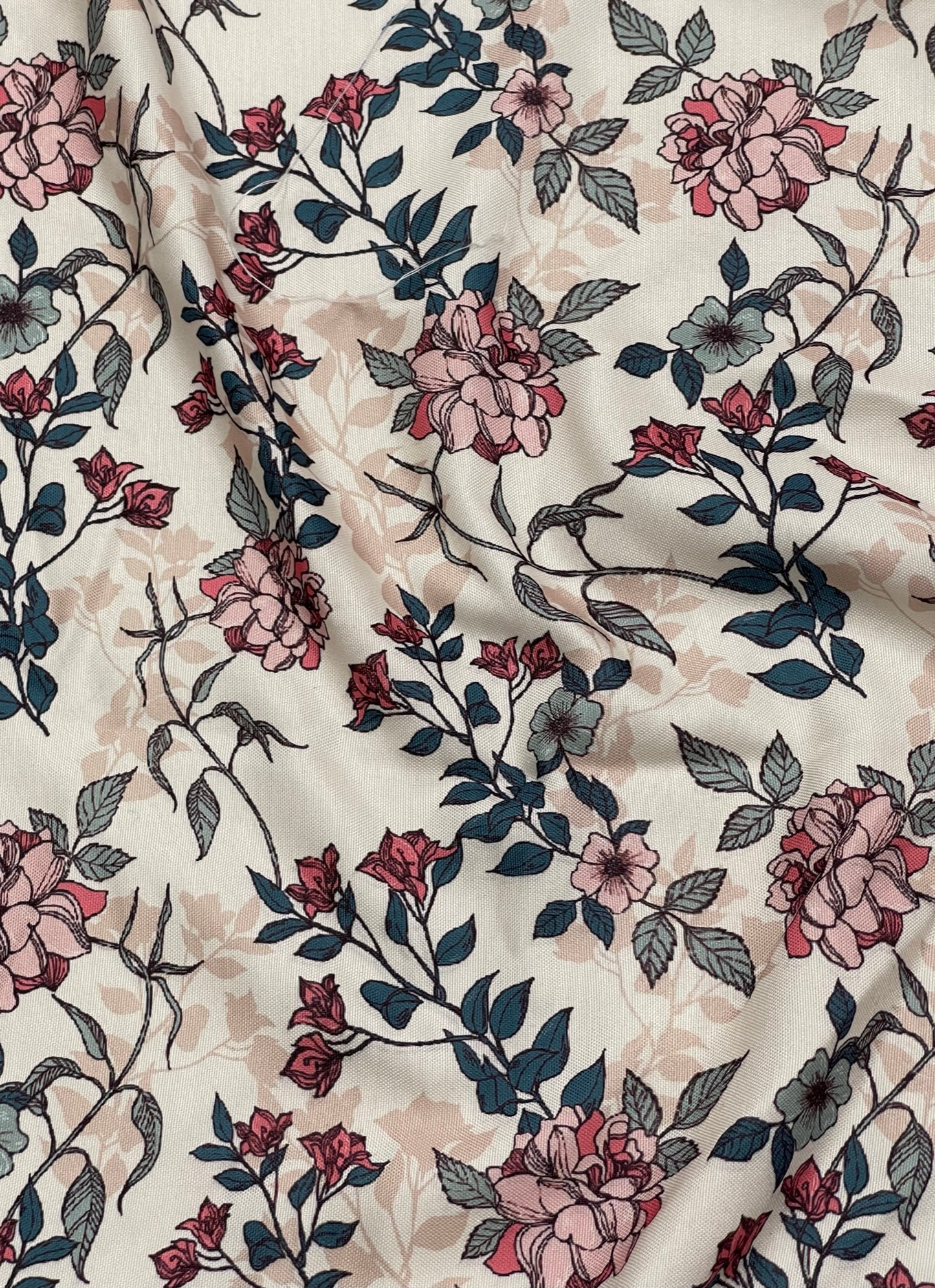 Rayon Mixed Print