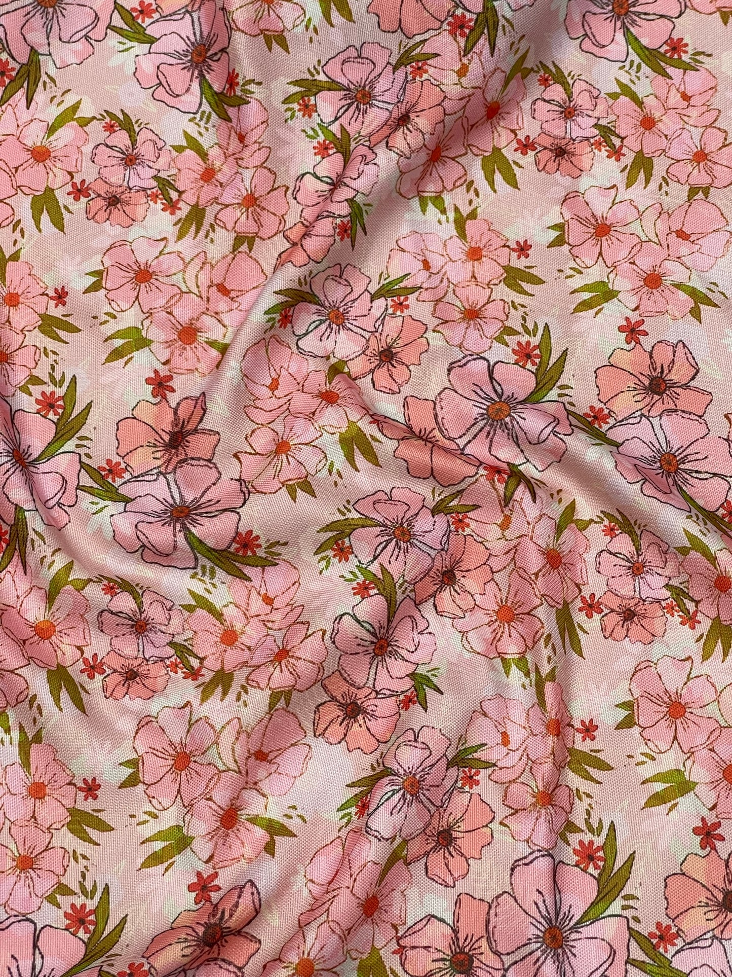 Rayon Mixed Print