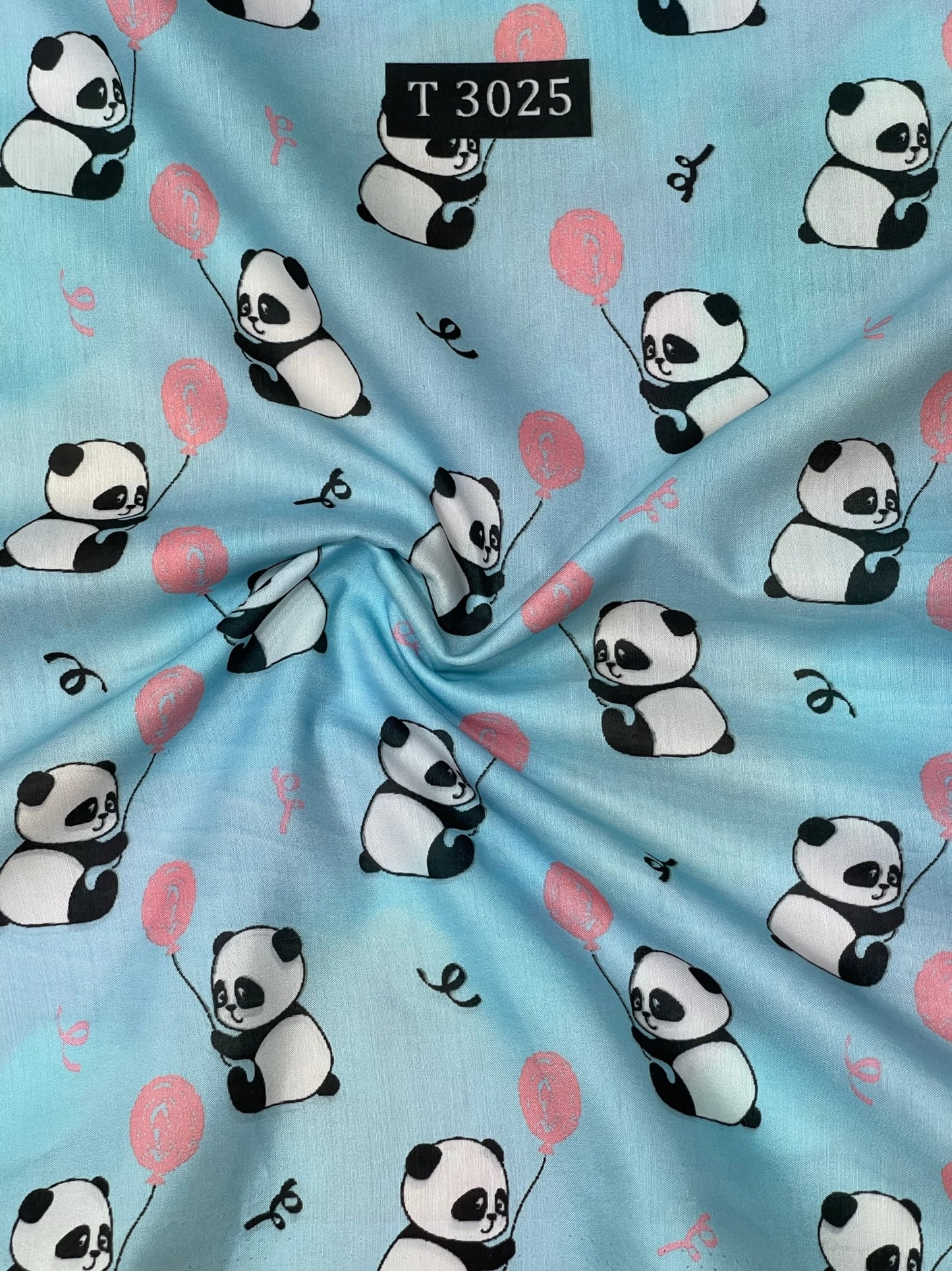 Kids Cartoon Print on Muslin