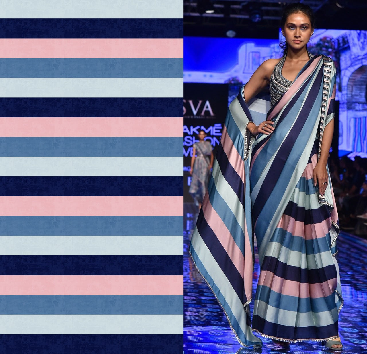 Satin Georgette Saree
