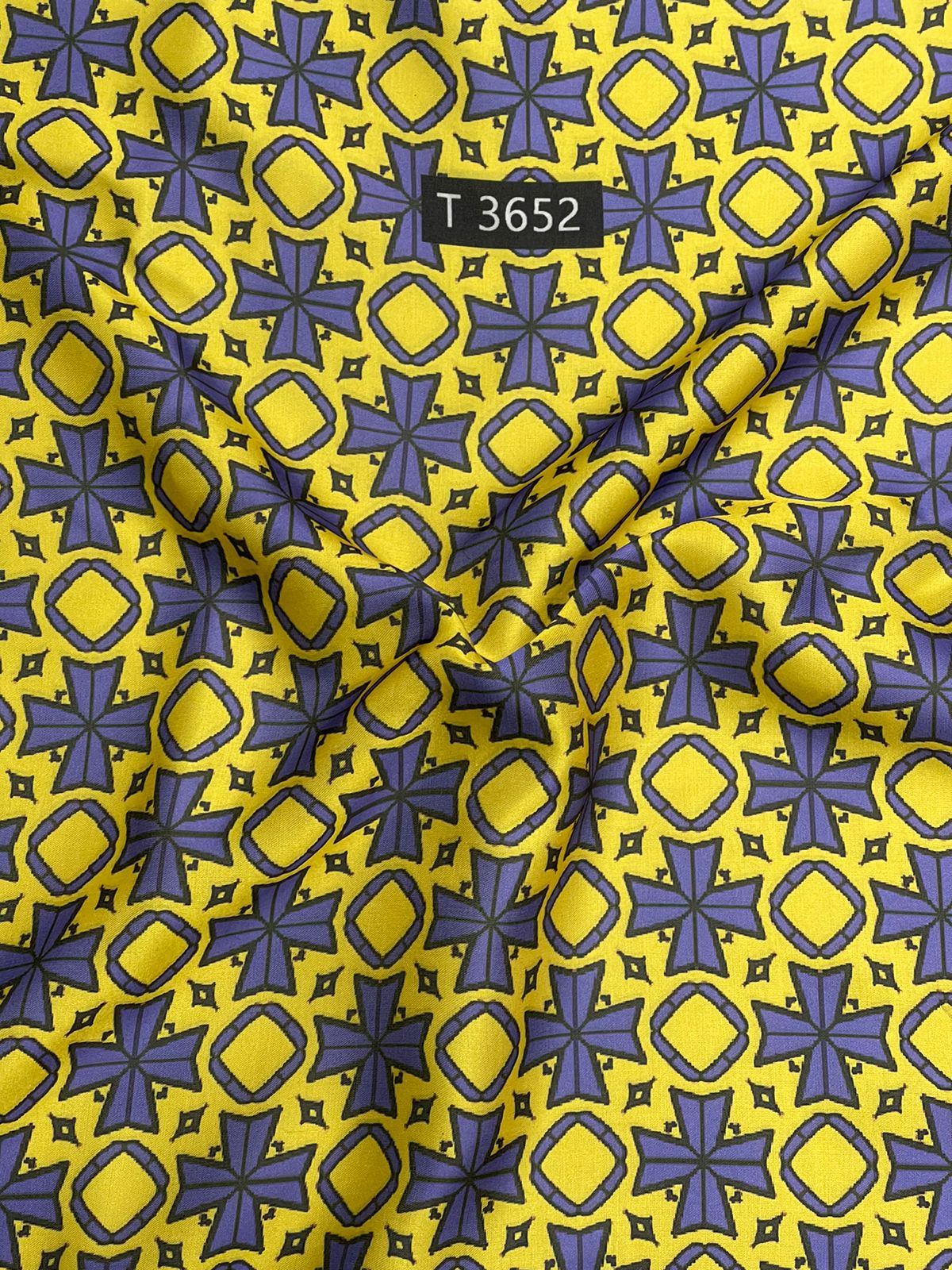 BRAND PRINTS ON MODAL SATIN
