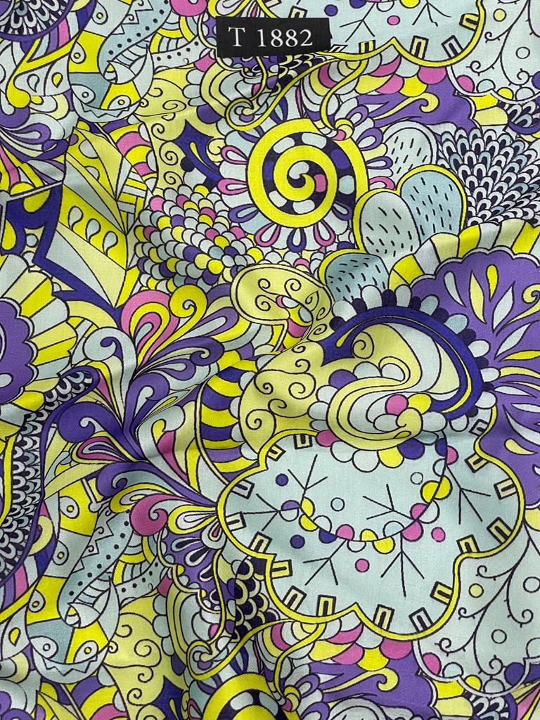 ZARA PRINT ON MODAL SATIN