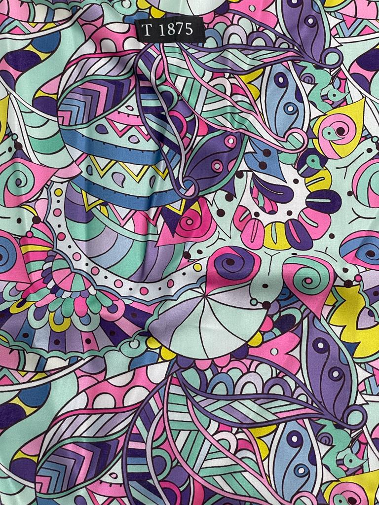 ZARA PRINT ON MODAL SATIN