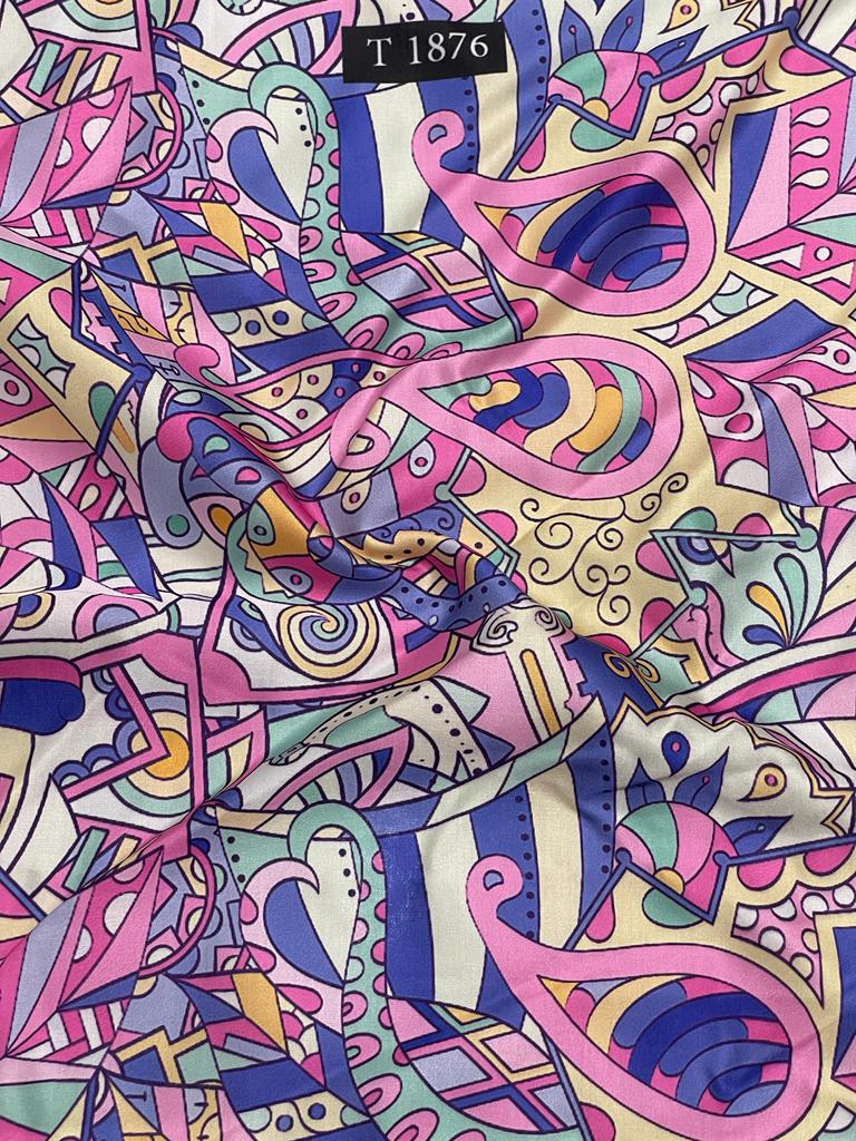 ZARA PRINT ON MODAL SATIN