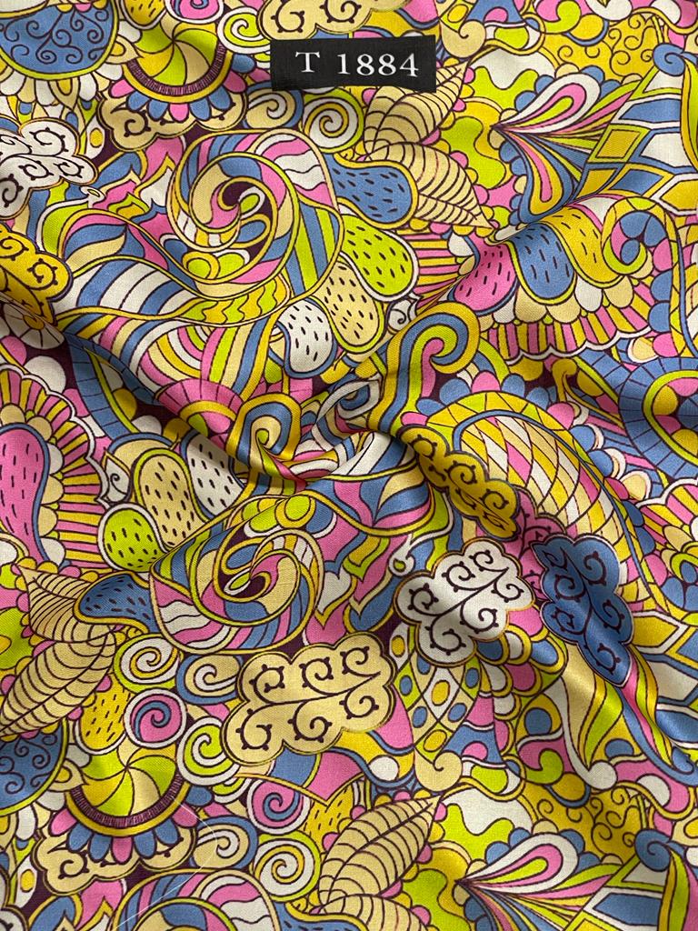 ZARA PRINT ON MODAL SATIN