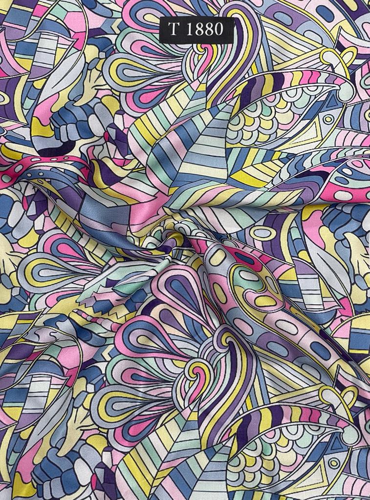 ZARA PRINT ON MODAL SATIN