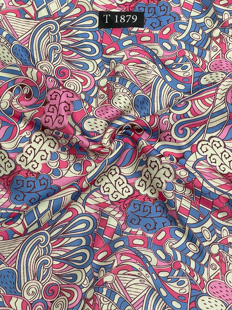 ZARA PRINT ON MODAL SATIN