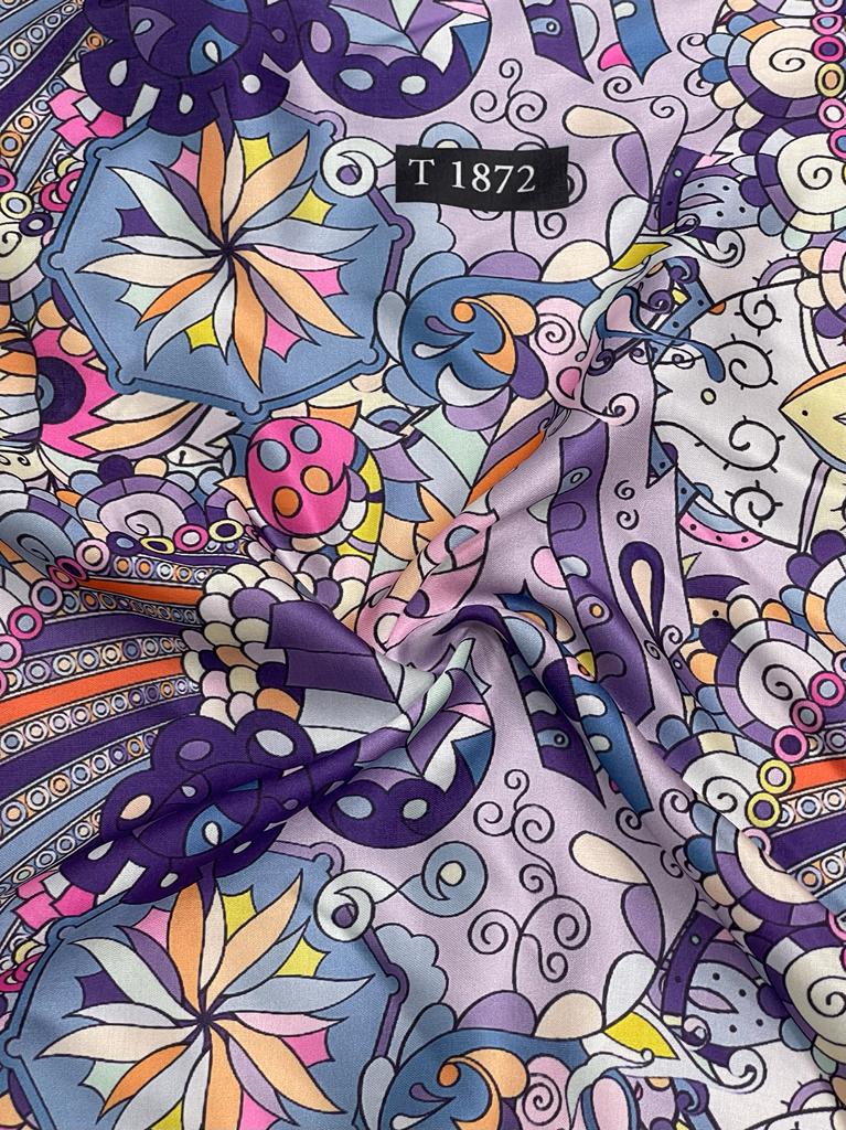 ZARA PRINT ON MODAL SATIN