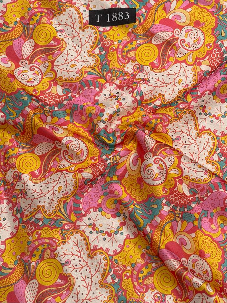 ZARA PRINT ON MODAL SATIN