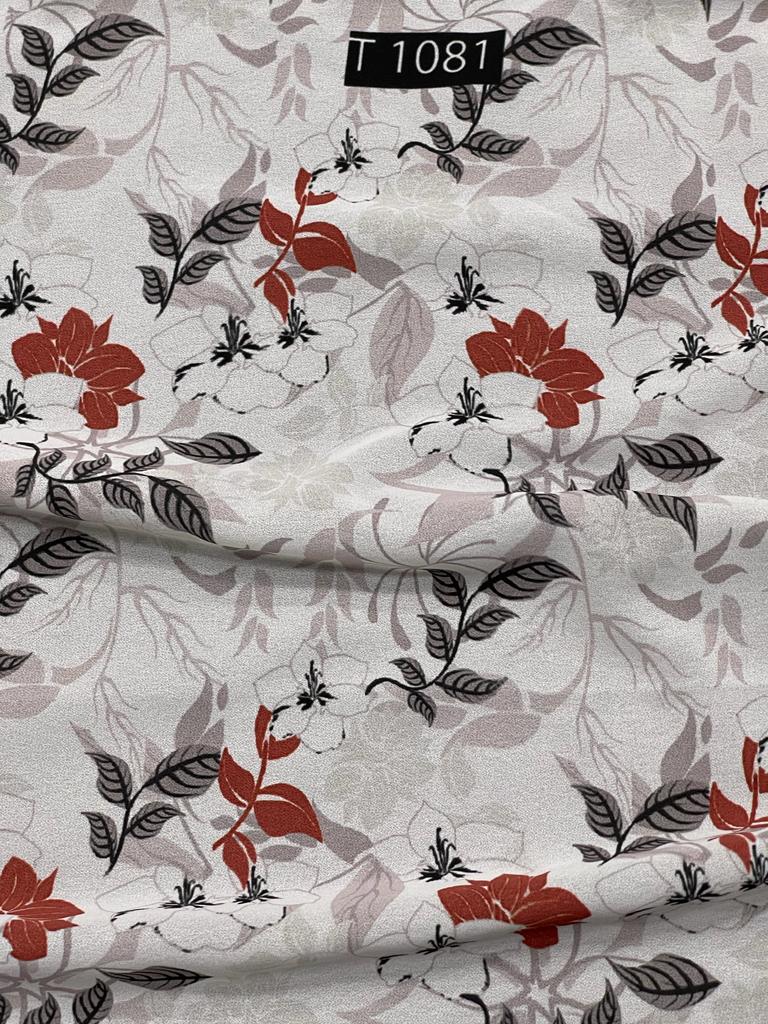 Georgette Abstract Print