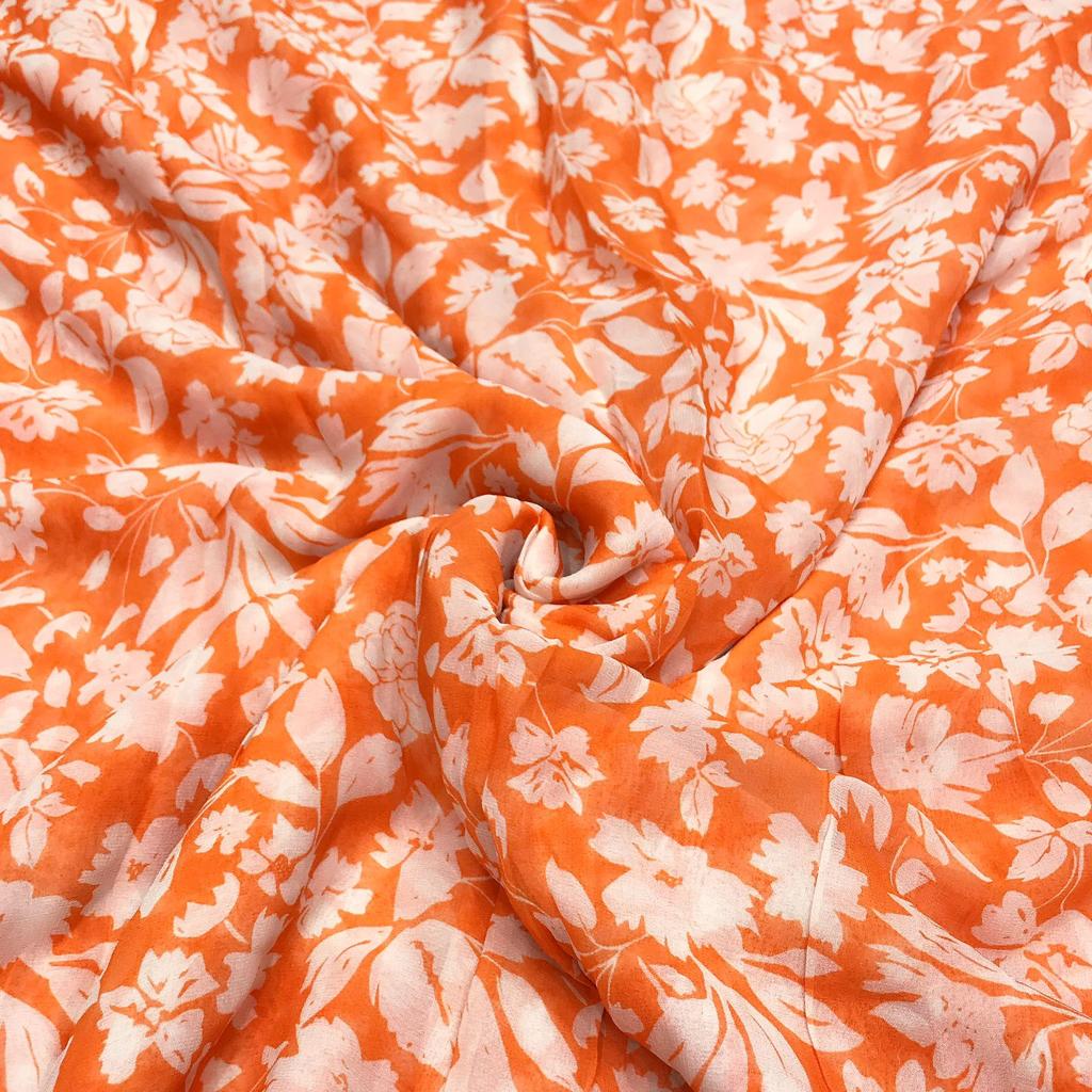 Georgette Abstract Print