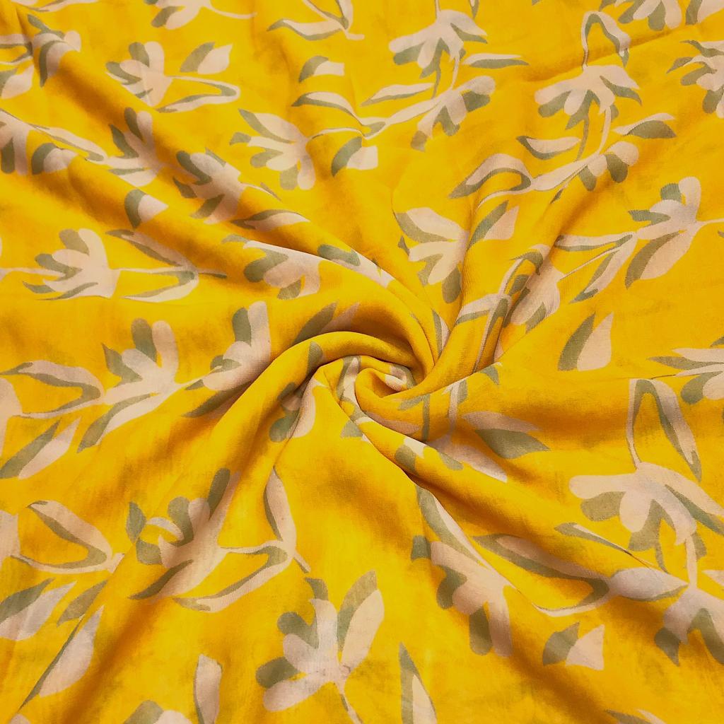 Georgette Abstract Print