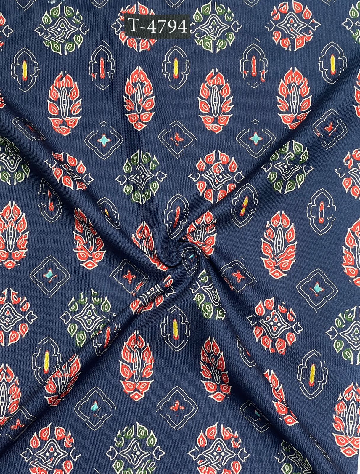 Rayon Ikkat Print