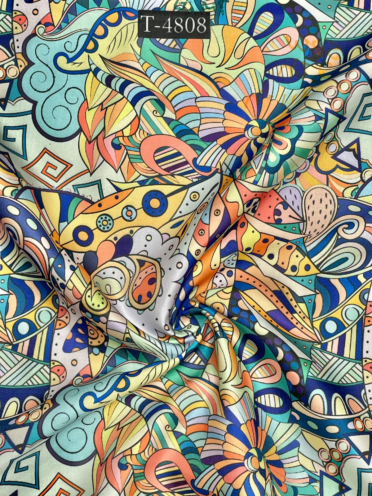 ZARA PRINT ON MODAL SATIN