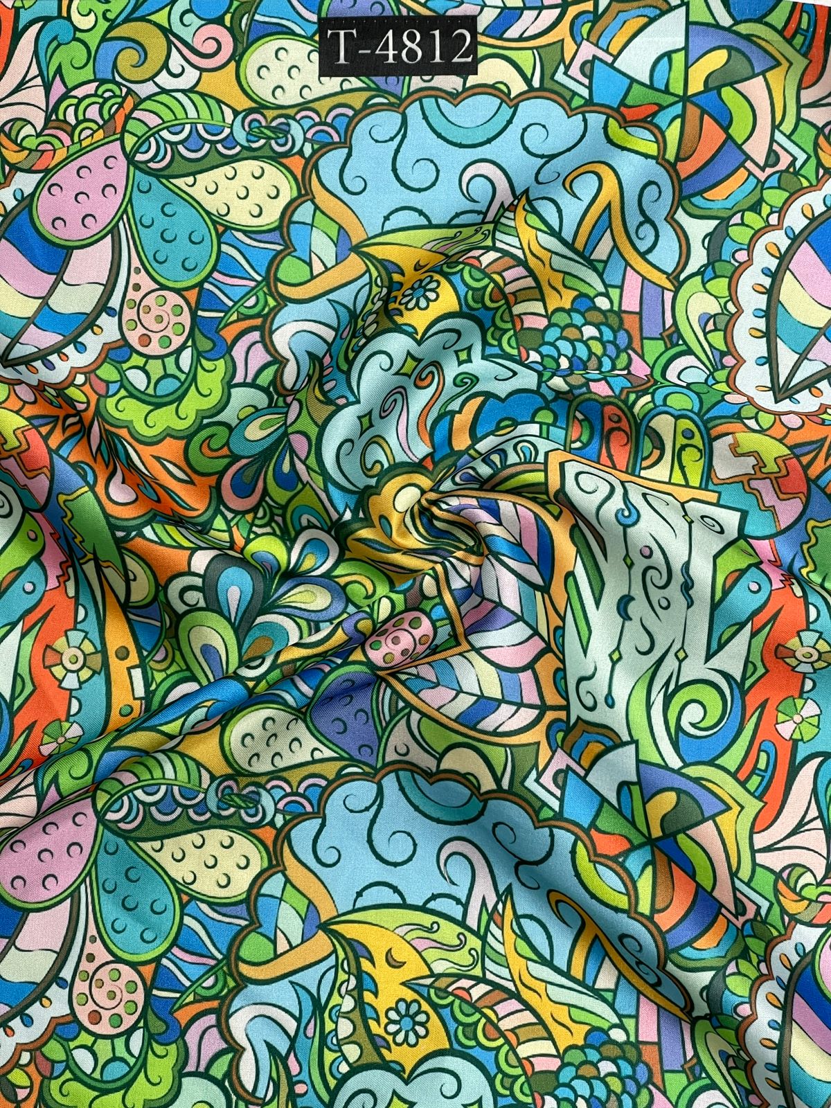 ZARA PRINT ON MODAL SATIN