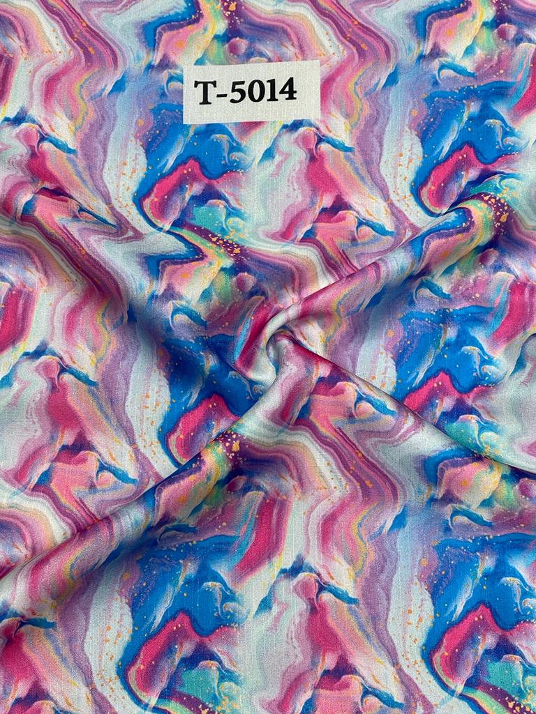 Crepe Marble Print