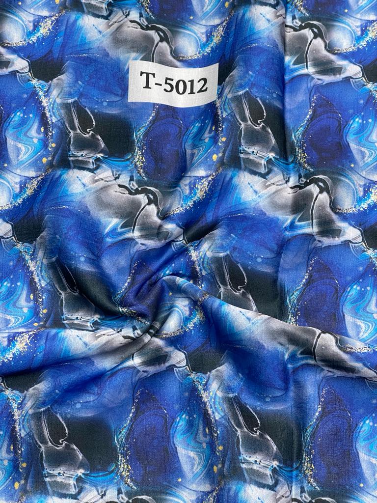 Crepe Marble Print