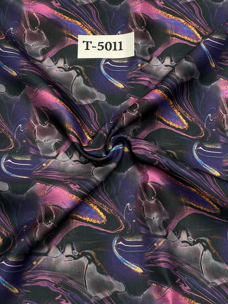 Crepe Marble Print
