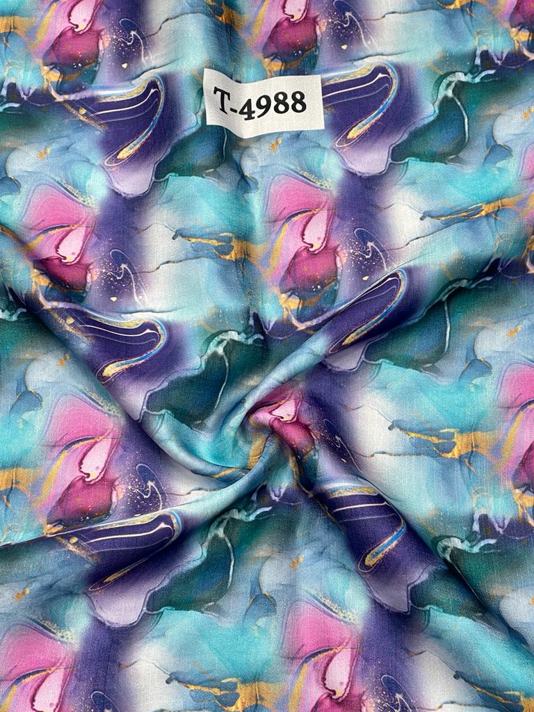 Crepe Marble Print