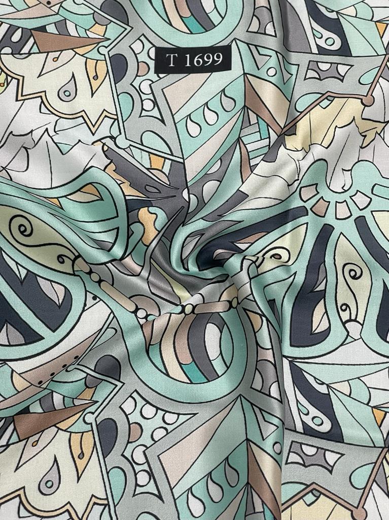 ZARA PRINT ON MODAL SATIN