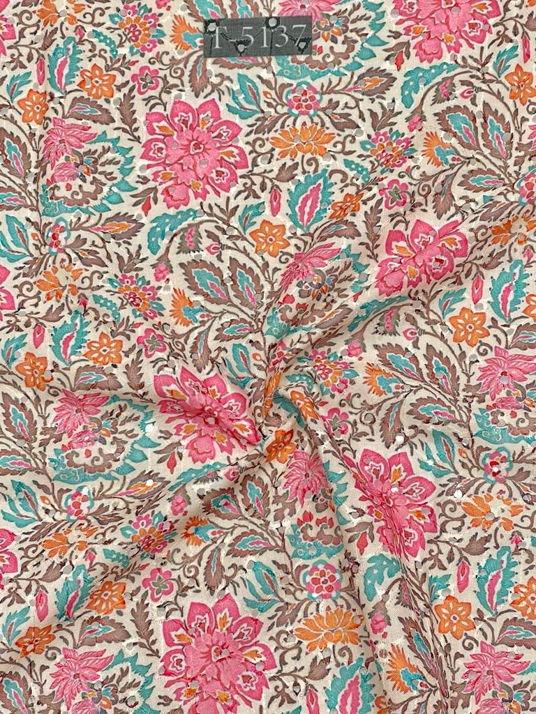 COTTON HAKOBA PASTEL FLORAL PRINTS