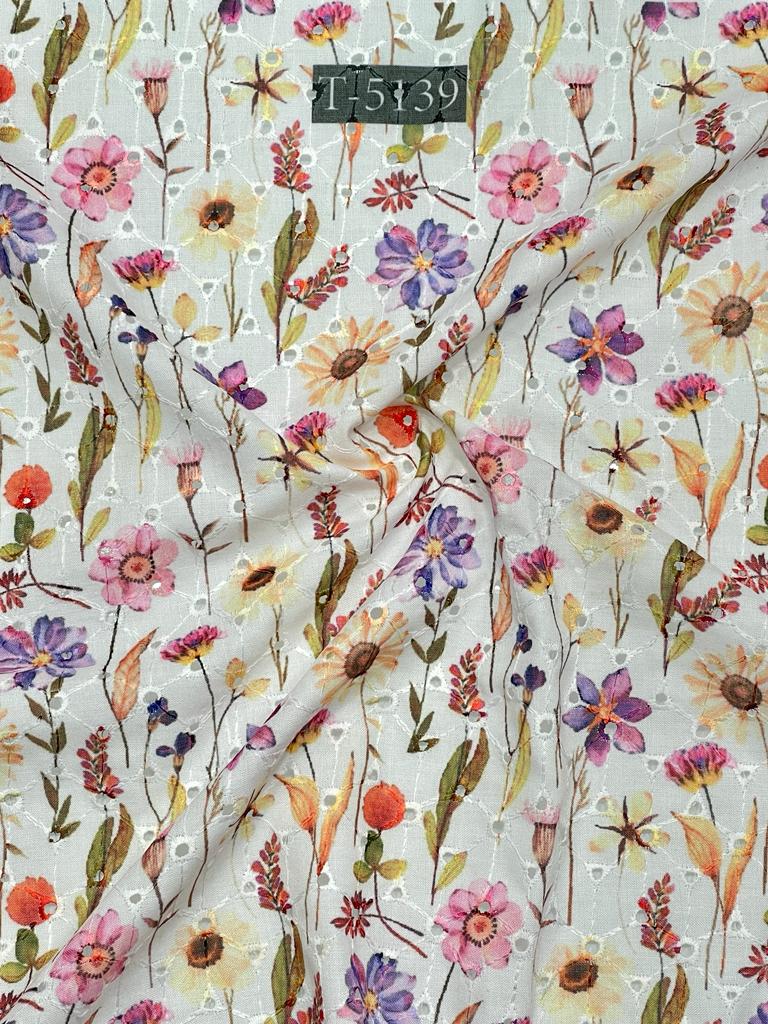 COTTON HAKOBA PASTEL FLORAL PRINTS