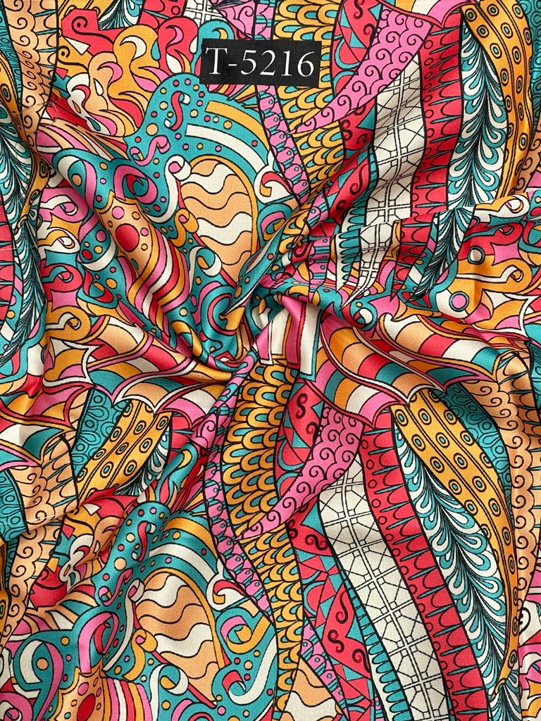 ZARA PRINT ON MODAL SATIN