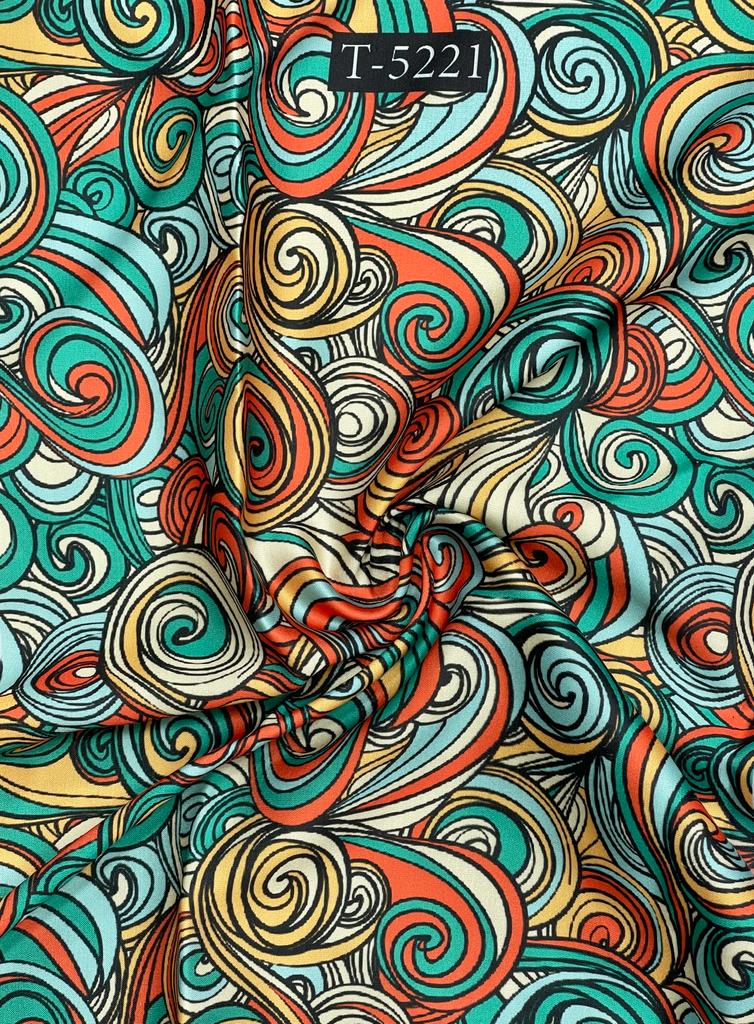 ZARA PRINT ON MODAL SATIN
