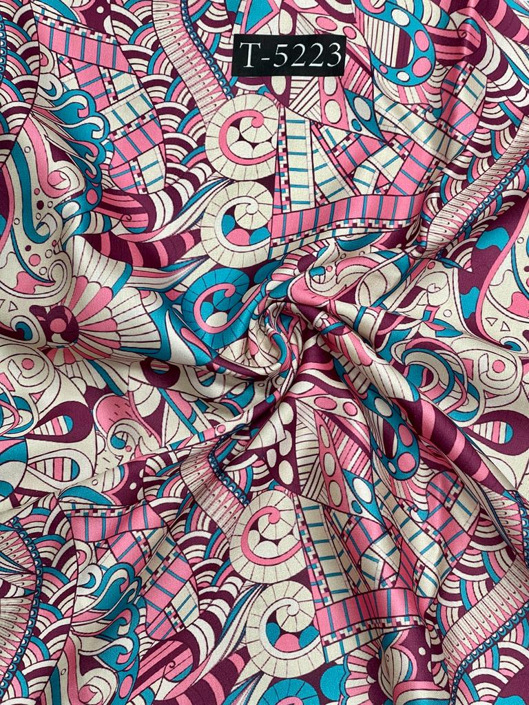 ZARA PRINT ON MODAL SATIN
