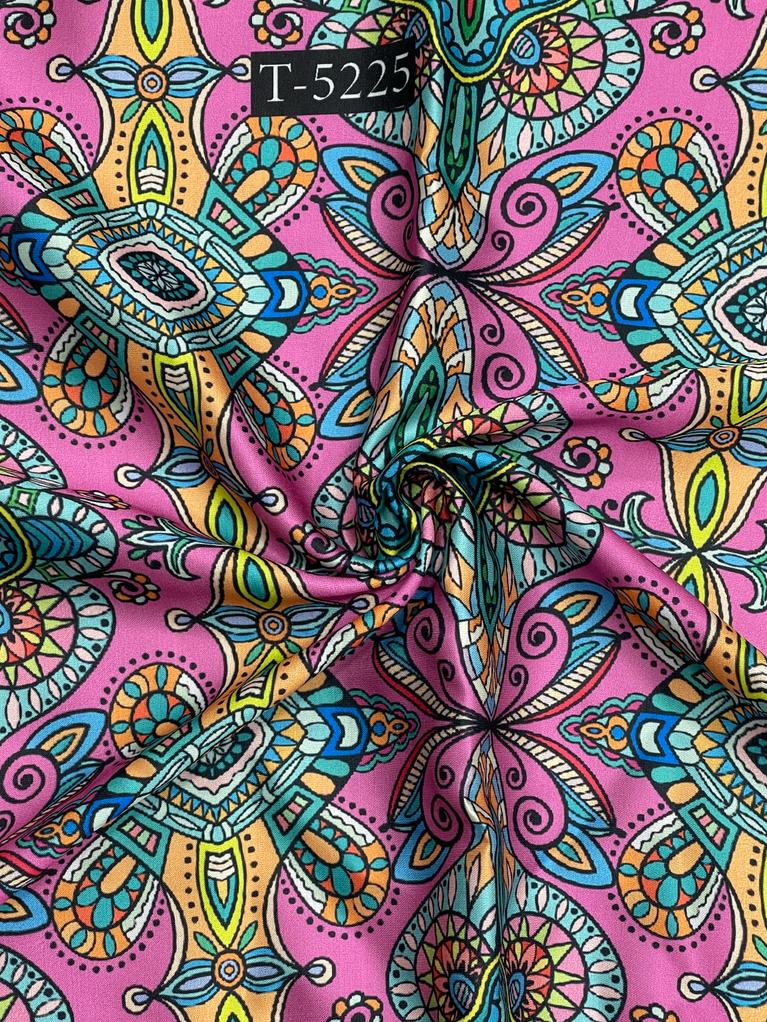 ZARA PRINT ON MODAL SATIN