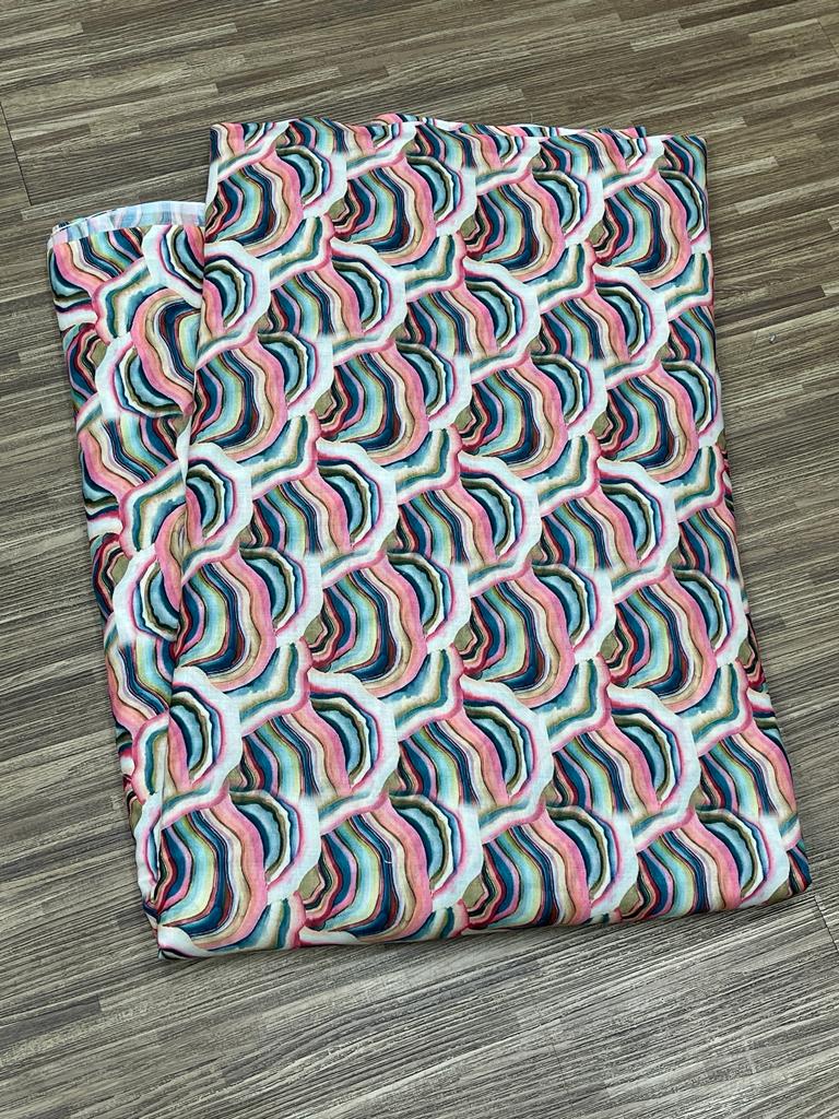 Cotton Abstract print