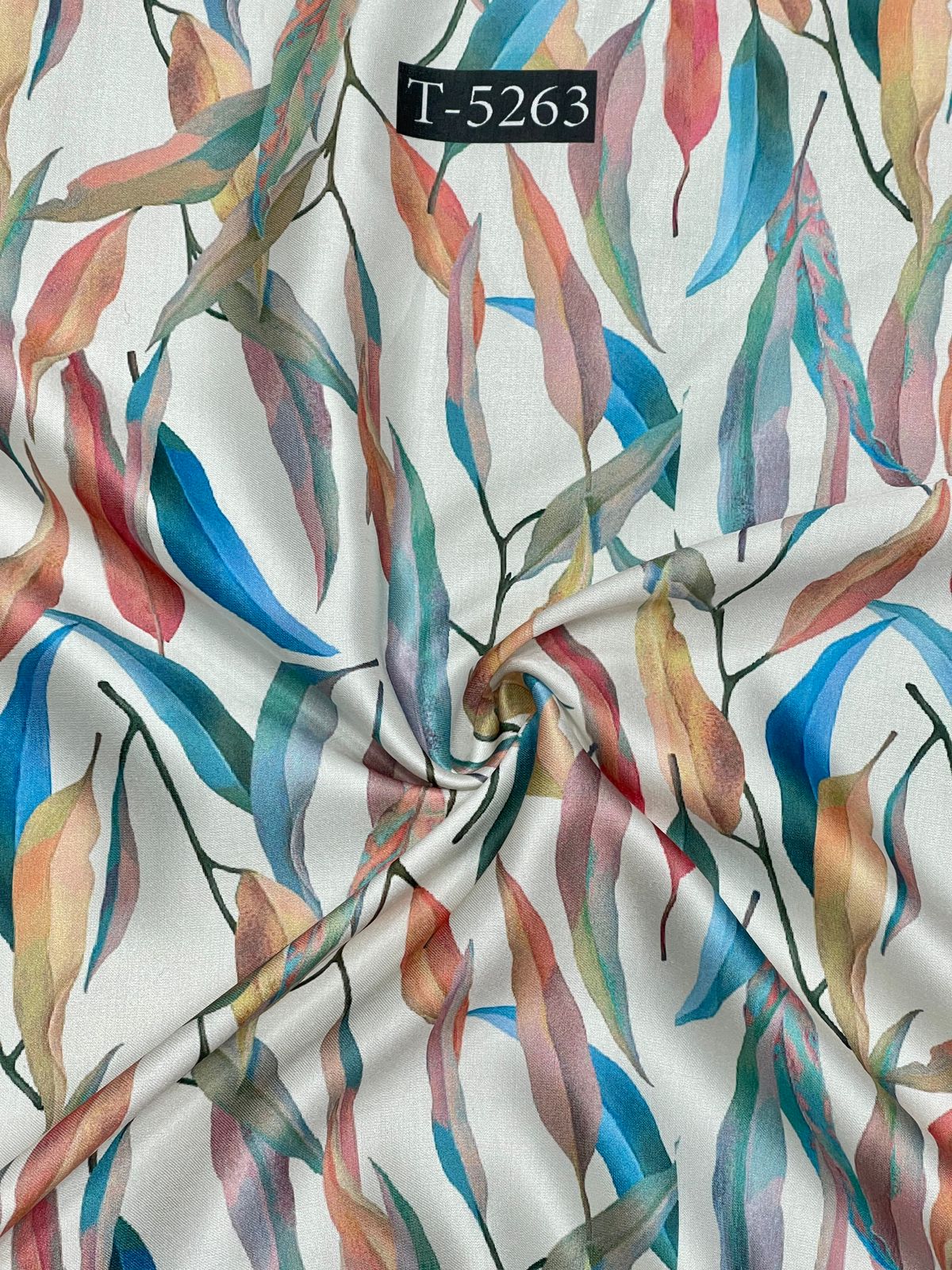 Abstracts Prints On Modal Satin