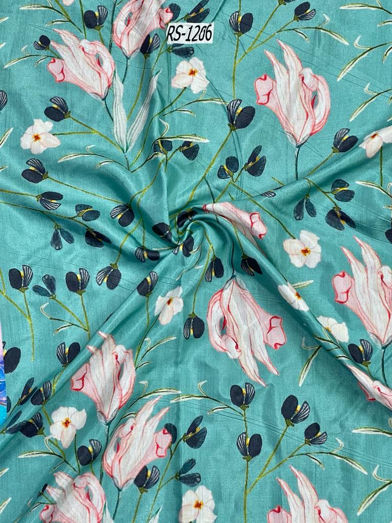 Pure Viscose Muslin mixed Print