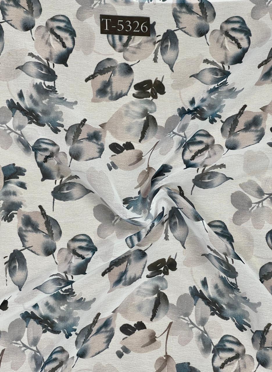 Georgette Abstract Print