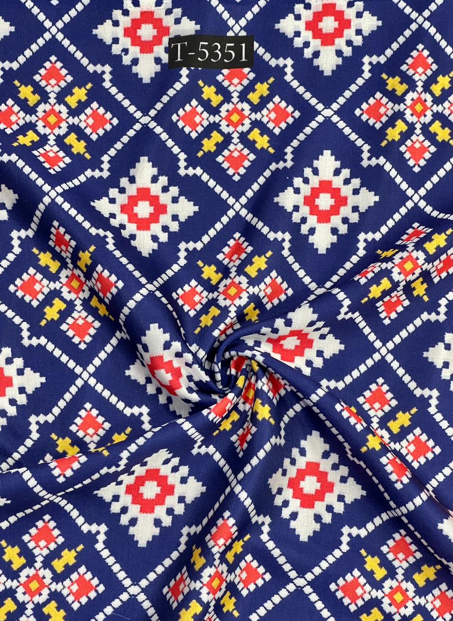 BANDHANI PRINT ON MODAL SATIN