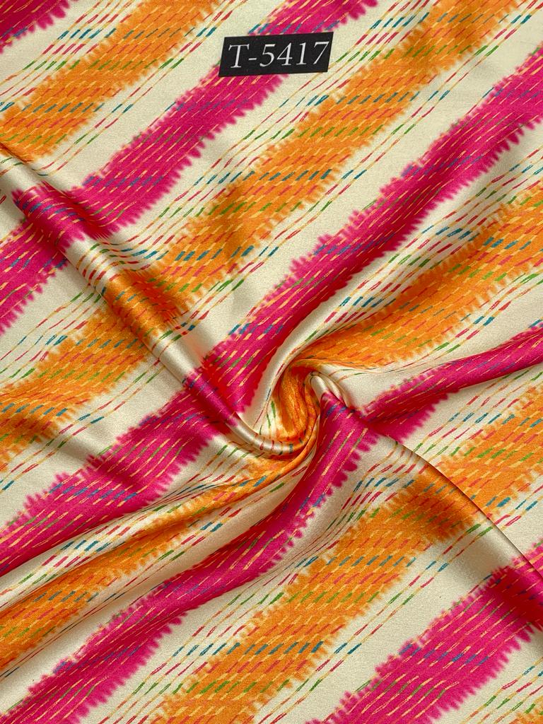 JAPAN SATIN GEOMETRIC PRINT