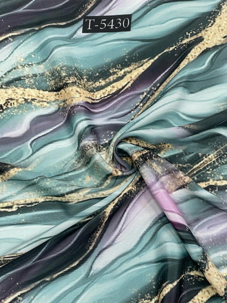 Crepe Marble Print