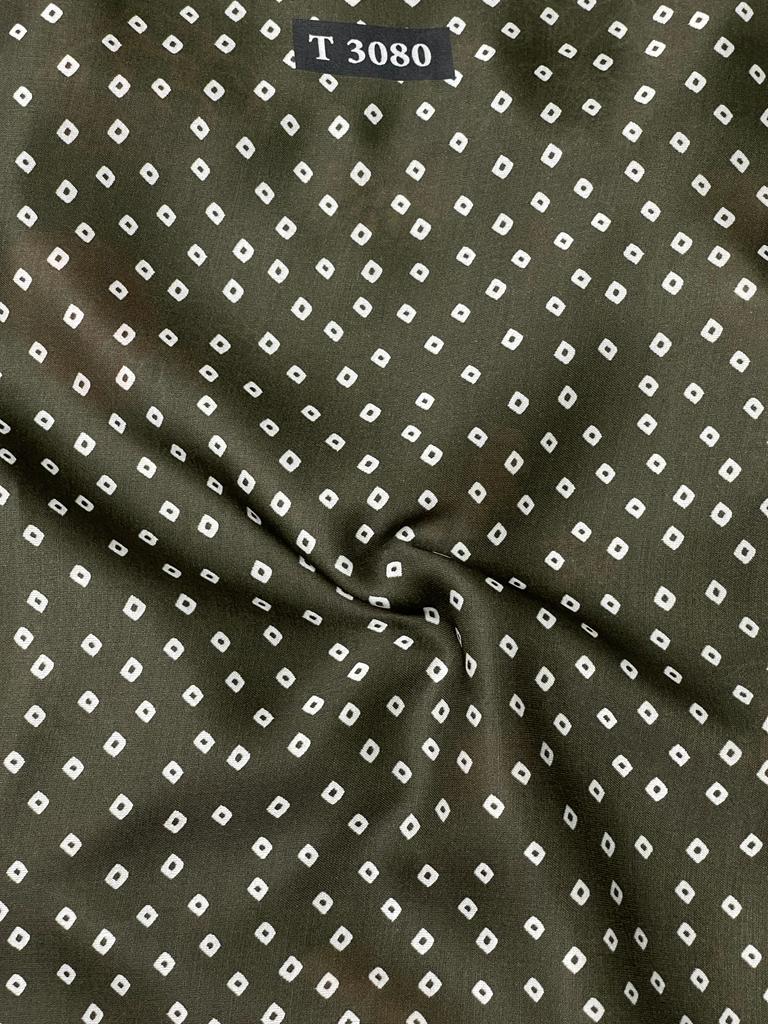Bandhani print on Modal Satin